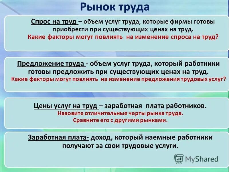 Тест по обществознанию рыночная экономика 8