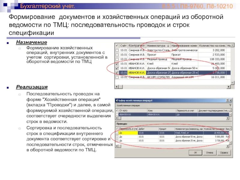 Использовать документы реализации. Последовательность документов 1с. Бухгалтер по учету ТМЦ. Учёт ТМЦ В бухгалтерии проводки и документы. Последовательность операций записи 1с.