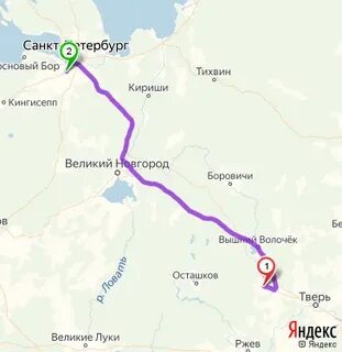 Ржев псков расстояние