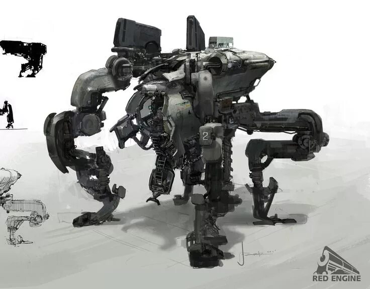 Mech aliens