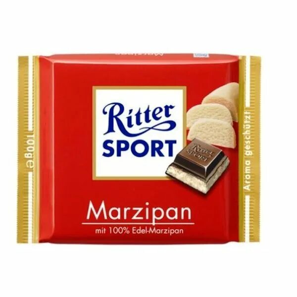 Шоколад Риттер спорт Горький шоколад марципан 100г. Ritter Sport Горький шоколад. Риттер спорт 100гр с марципаном. Риттер спорт 100 г 1*12 марципан, , шт.