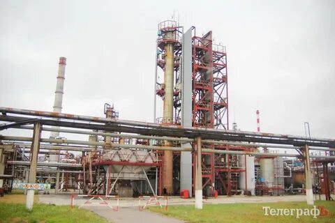 Горит кременчугский нпз