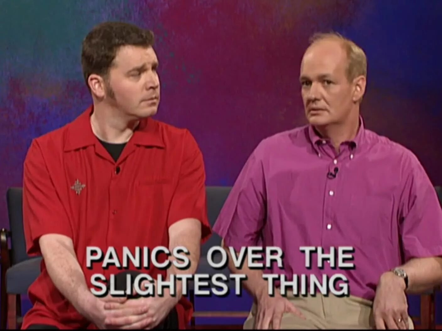 Whose line is it anyway. Whose line is it anyway