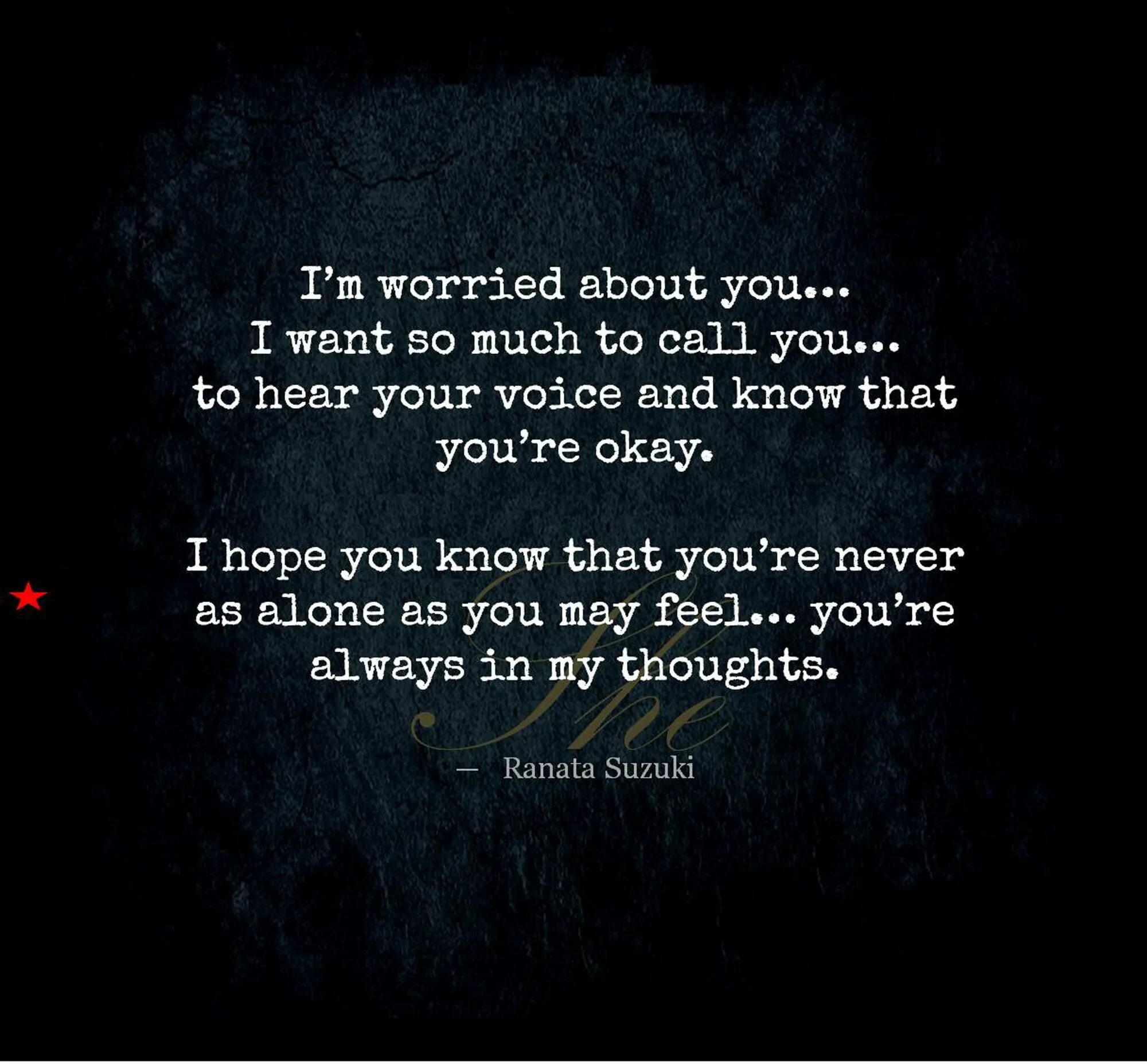 Im worry. I want to hear you. I worried about you. I want to hear your Voice. You want to hear?.