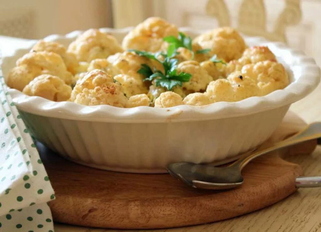 цветная капуста в горшочке