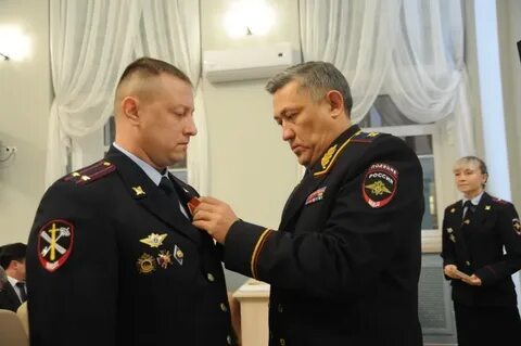 Медали на китель полиции