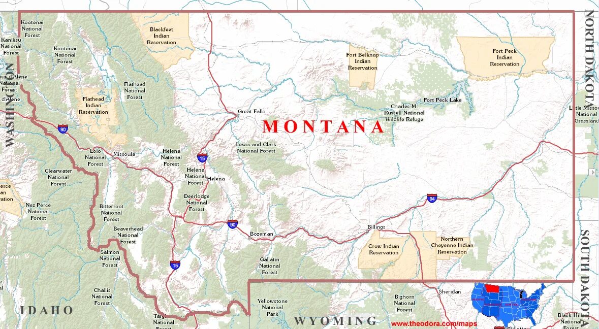 Монтана на карте США. Географическое положение штата Монтана. Штат Монтана на карте Америки. Штат монтана на карте