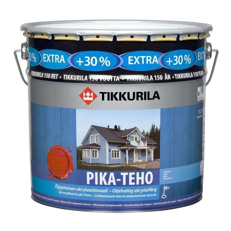 A lot extra. Акриловая фасадная краска Tikkurila. Tikkurila Pika-teho краска для фасада акриловая. "Tikkurila" краска фасадная масляная teho. Акриловая эмаль для вагонки Тиккурила.