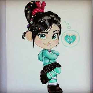 3 Detona, Desenhos, Chibi, Wreck It Ralph, Pintar Desenhos, Referência De A...