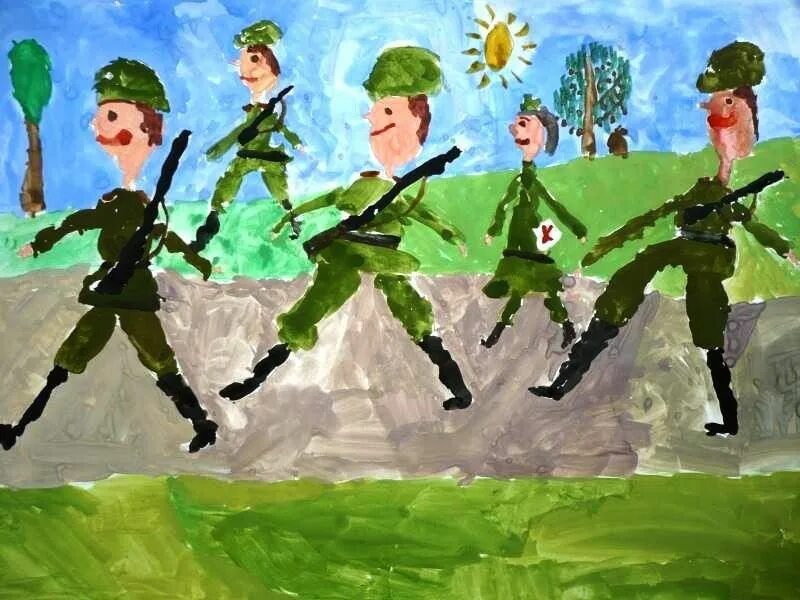 Композиция на военную тему. Рисунки к военным песням. Рисунок на тему Аты баты. Солдат идет рисунок.