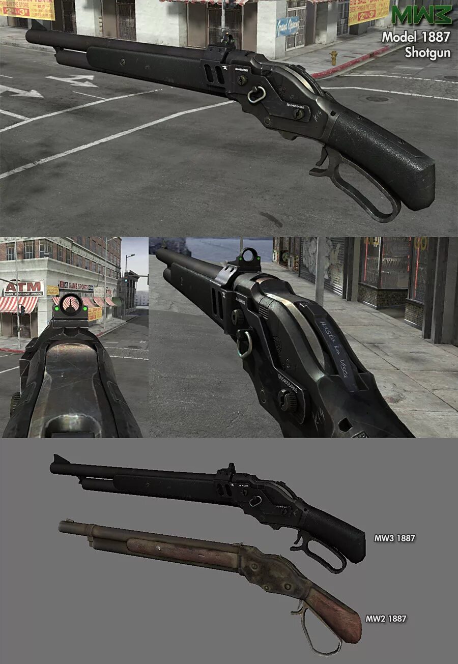 Cod mw3 оружия