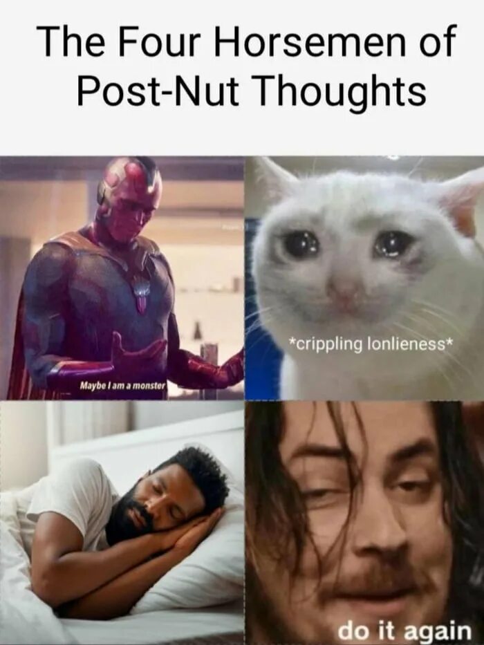 Post nut clarity. Post nut. Post nut. Post nut. Post nut clarity set.