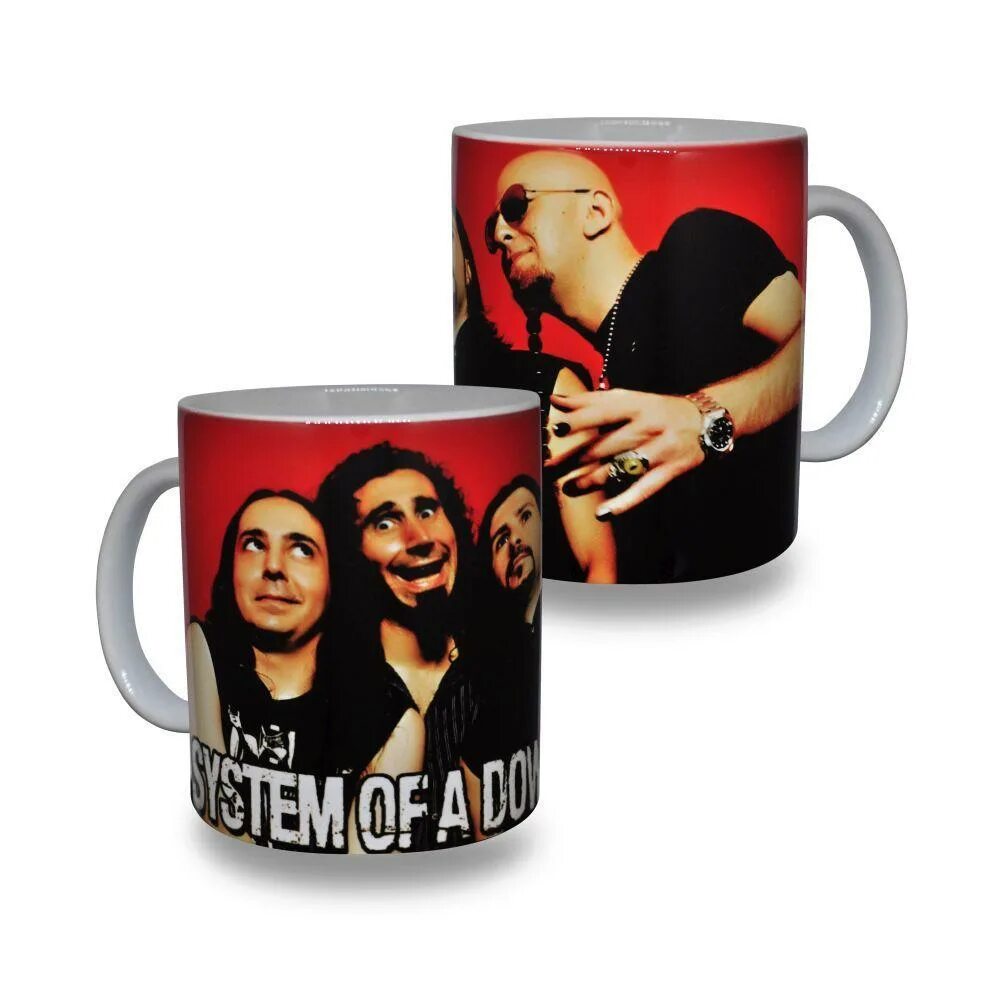 Кружка SOAD. System of a down на кружку. Disturbed Кружка. Рок и чашка. Cup down