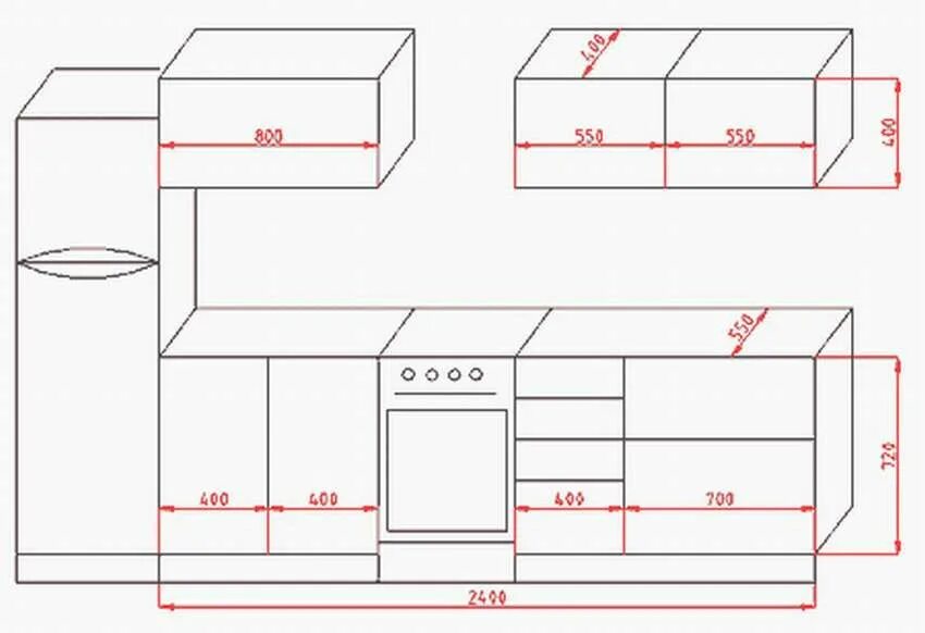 Как сделать рисунок с размерами. Чертежи кухонного гарнитура с размерами для распила ЛДСП. Чертеж кухонного гарнитура. Развертка кухонного гарнитура. Кухня мебель чертеж.