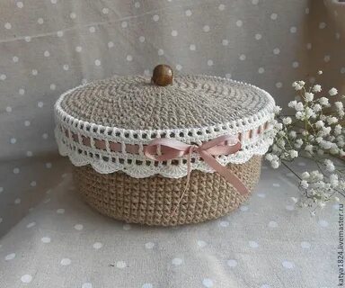 Коробочка крючком