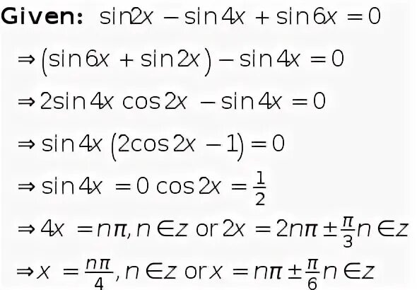 Sin 4 6