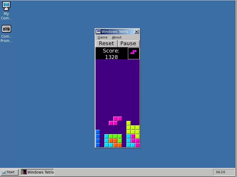 Код на пайтон тетрис. Reactos live cd. reactos. код игры тетрис на python.