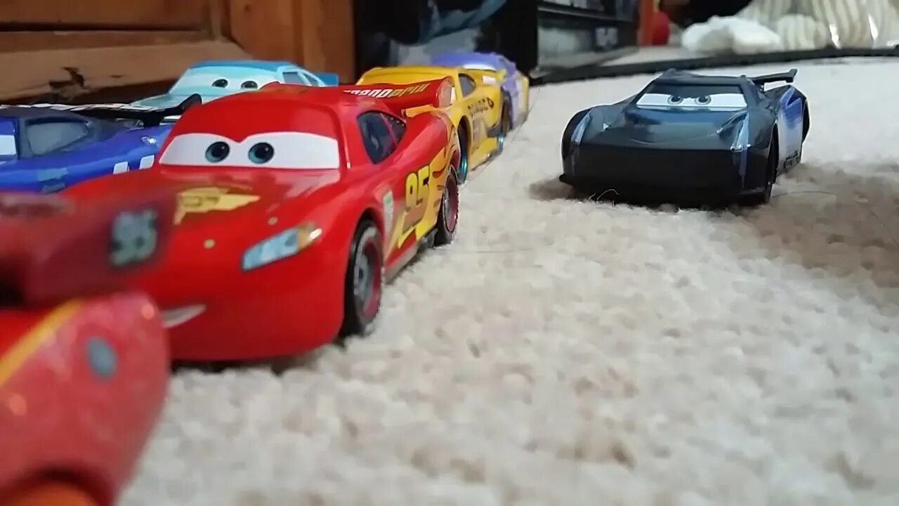 Cars 3 crash