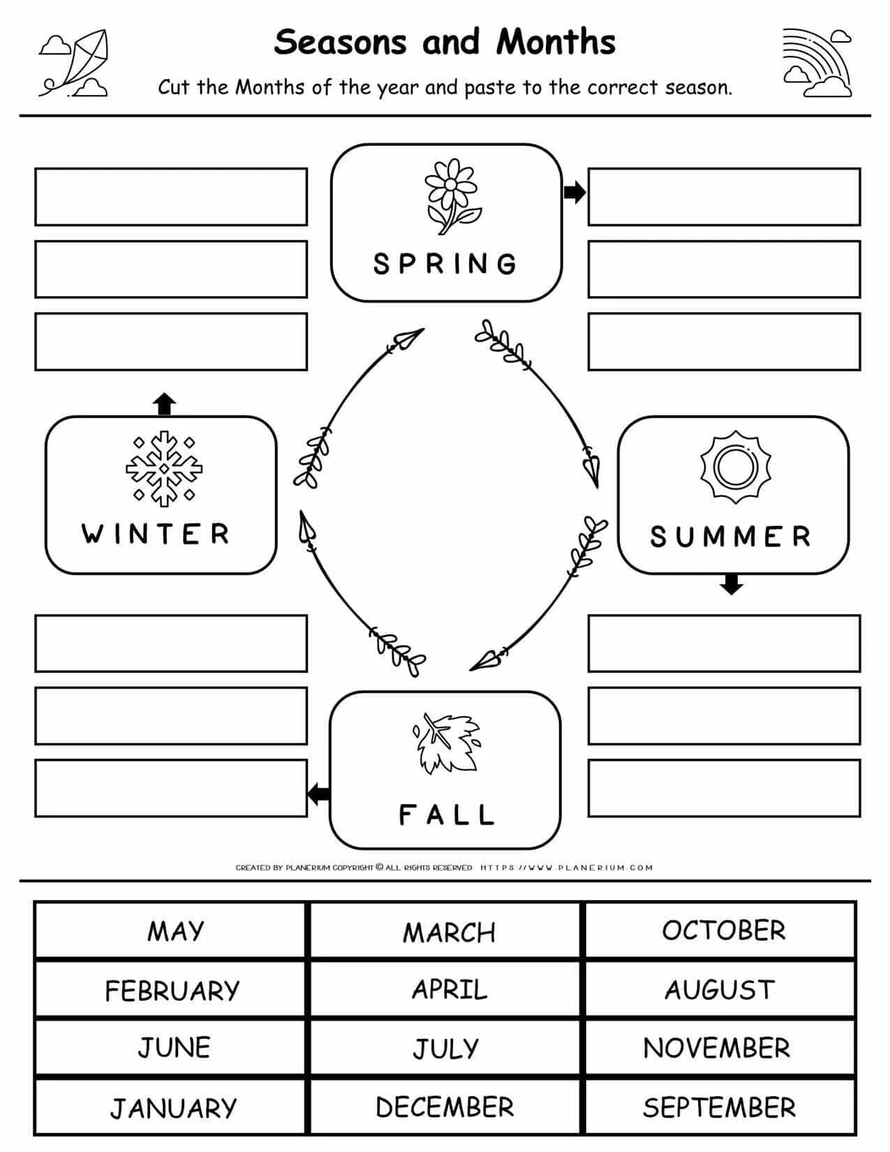 Seasons and months. Seasons and months задания. Months of the year and Seasons.