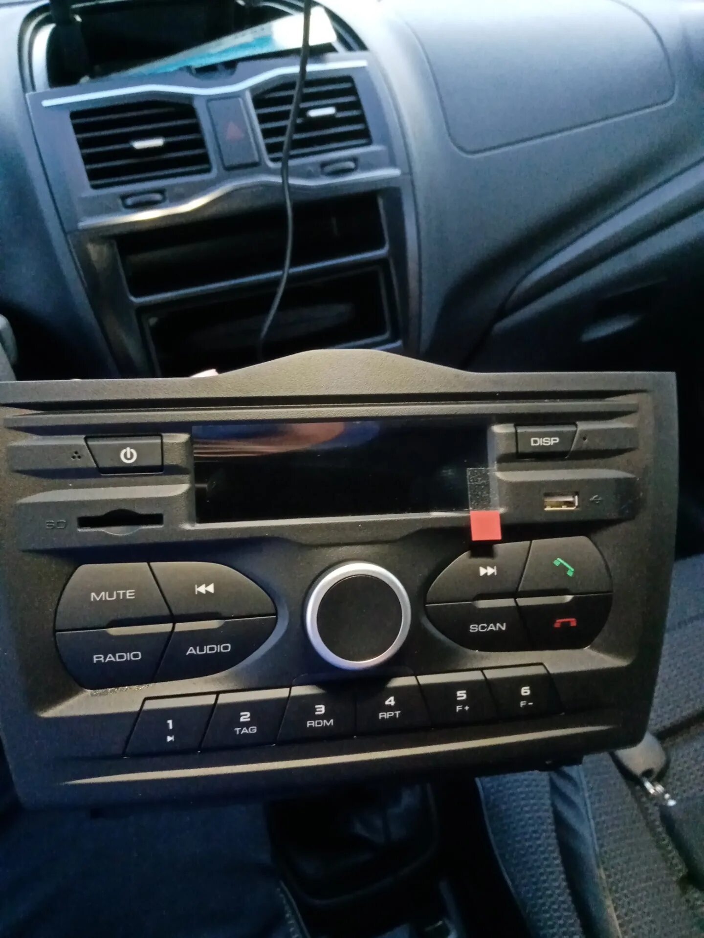 Установка 2 din магнитолы - Lada Гранта, 1,6 л, 2014 года автозвук DRIVE2