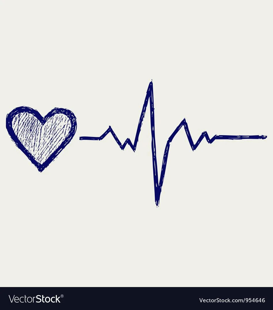 Легкое сердцебиение. Кардиограмма. Пульс эскиз. Кардиограмма сердца. Изображение кардиограммы.