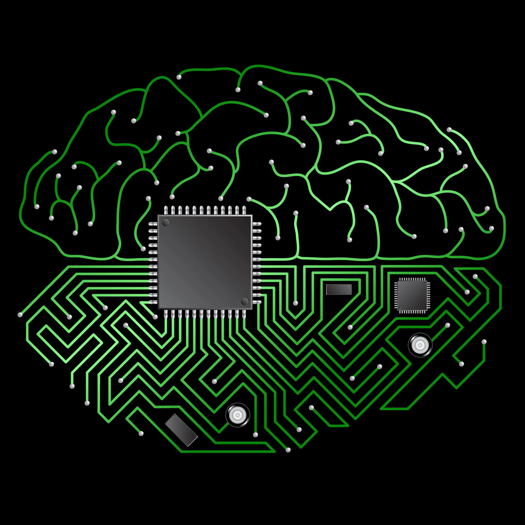 Искусственный интеллект. Мозг процессор. Искусственный мозг. Искусственный интеллект мозг.