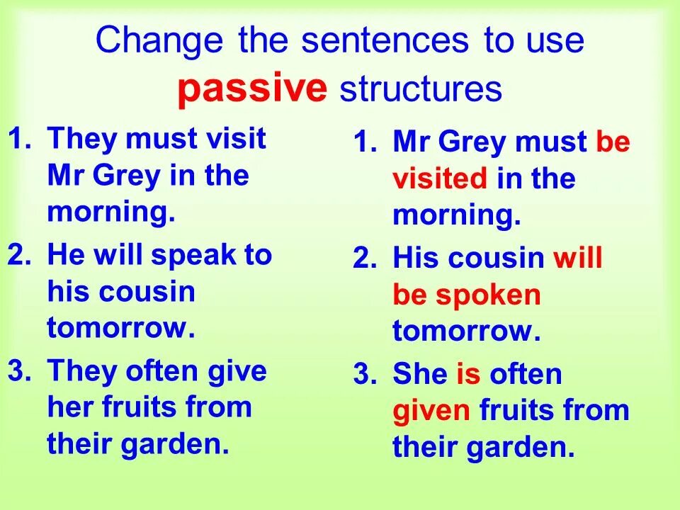 Active or passive choose. Пассивный залог в английском языке. Passive sentences в английском. Passive structures в английском. To use страдательный залог.