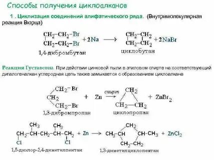 Реакция густавсона