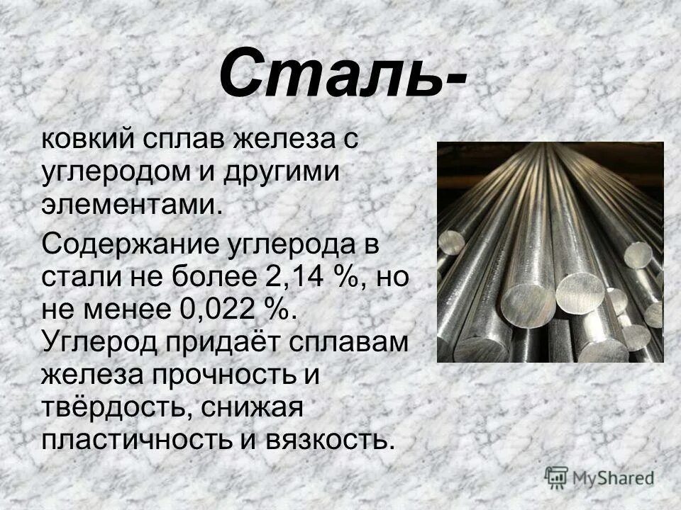 Проценты углерода
