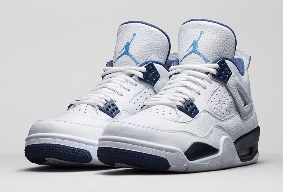 Айр 4. Nike Air Jordan 4 White. Nike Air Jordan 4 White Blue. Nike Air Jordan 4 Retro. Nike Air Jordan 4.