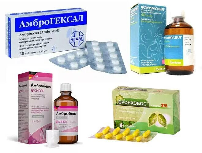 Препараты для отхождения мокроты у взрослых. Отхаркивающие средства для выведения. средство от кашля для отхождения мокроты. лекарство для отхождения мокроты у детей. муколитические таблетки для разжижения мокроты.