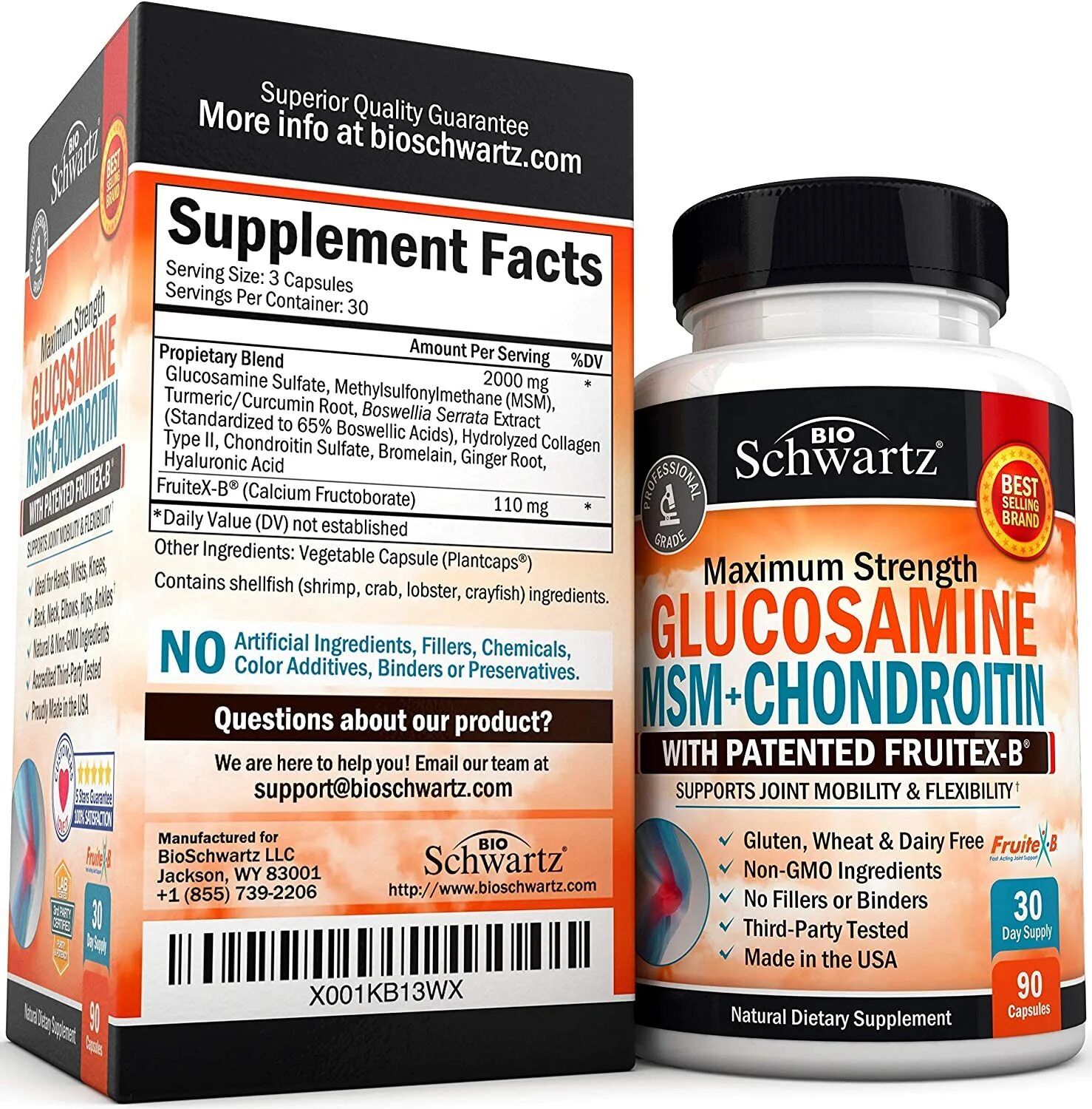 Bio Schwartz Glucosamine MSM + Chondroitin, 2000mg. Maximum strength Glucosamine MSM+Chondroitin. Bio Schwartz Glucosamine MSM Chondroitin 90 капс. Glucosamine MSM Chondroitin Schwartz. Купить гиалуроновая кислота с хондроитином