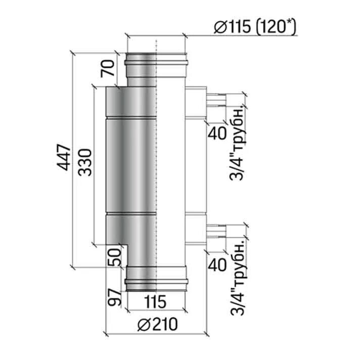Дымоход из нержавейки диаметр. Теплообменник для банной печи на дымоход 115. Теплообменник Костакан 8 л d115 мм. Труба для банной печи из нержавейки. Теплообменник для банной печи на дымоход 115 мм.