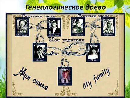 Презентация родословная