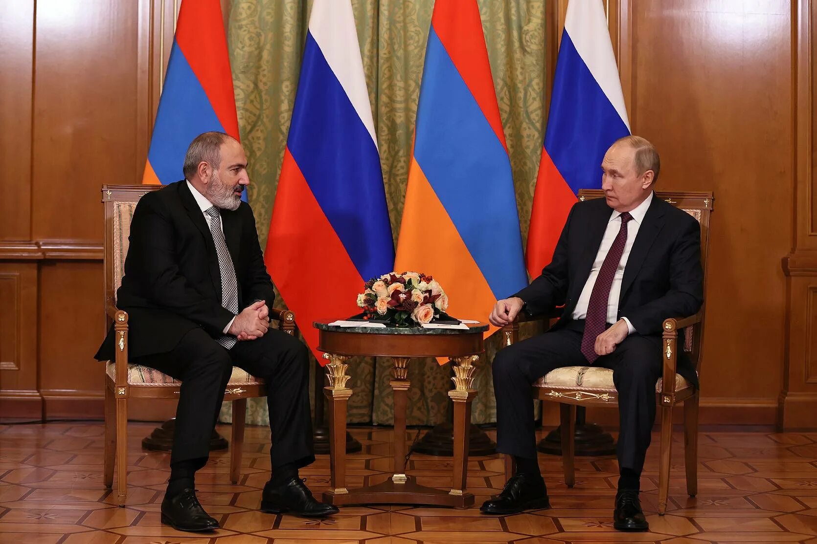 Встреча в Сочи 31 октября 2022 Путина Алиева и Пашиняна.