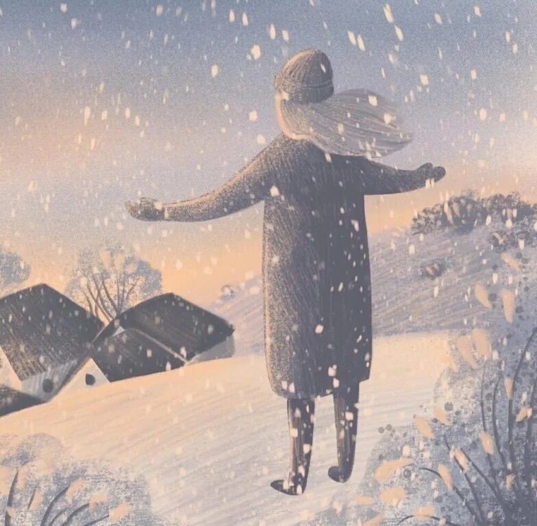 Хлопья снега. Снегопад иллюстрация. Заболела температура. Простыла снова. Кот зимой.