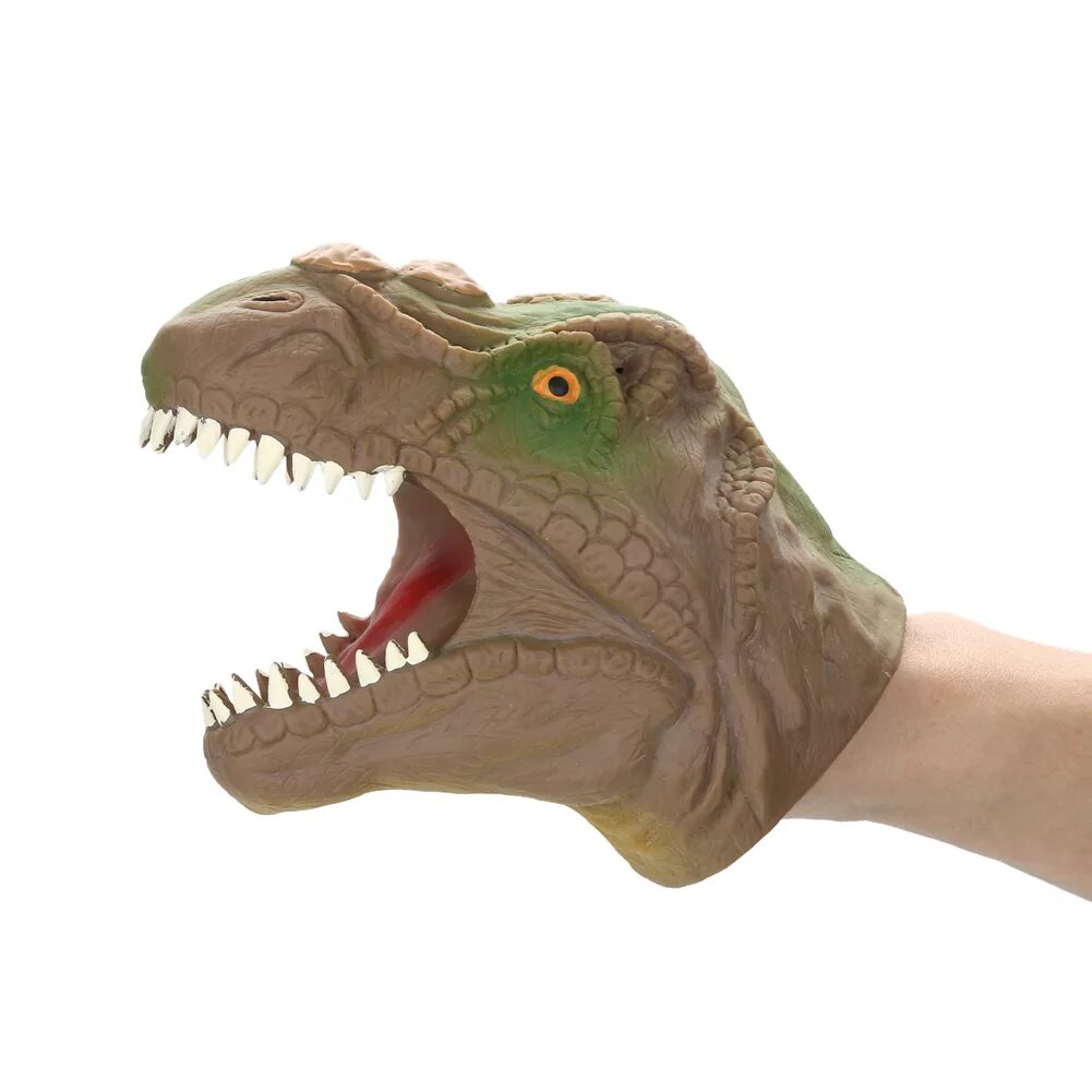 Динозавр на руку. Голова динозавра на руку. Маска динозавра на руку. Резиновая игрушка на руку динозавр. Динозавр с подарком.