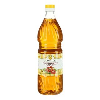Масло сарепта горчичное нерафинированное