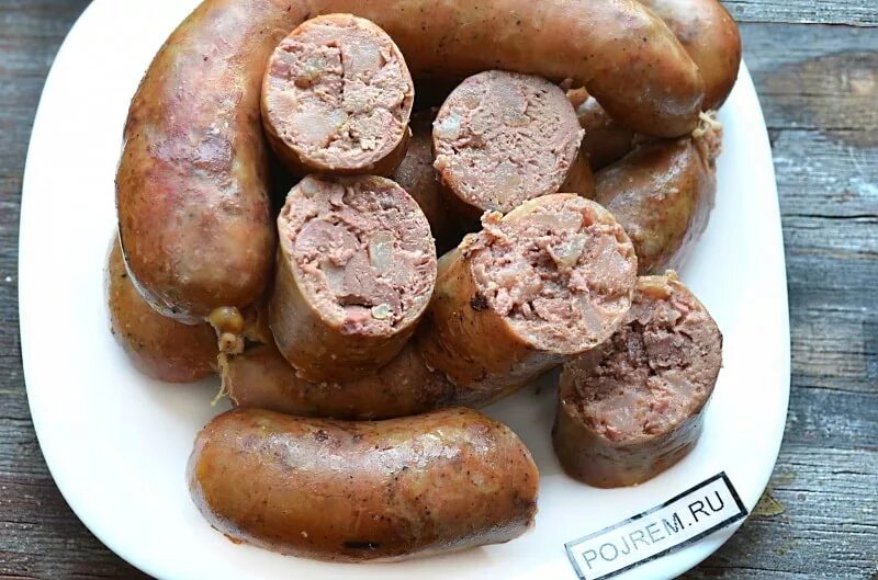 Рецепты печеночной домашней колбасы в кишках