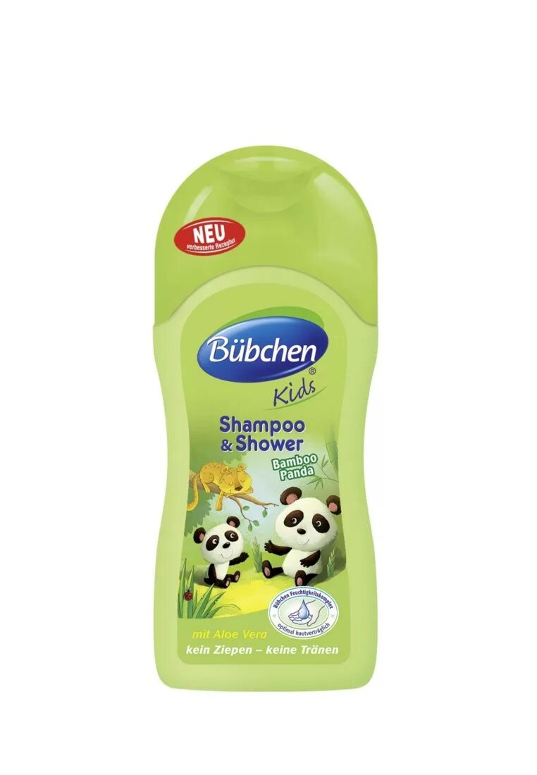 Bubchen шампунь для мытья волос и тела "сафари". Детский шампунь Панда.