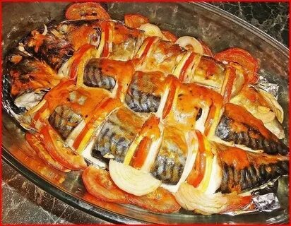 Рецепт запеченной скумбрии