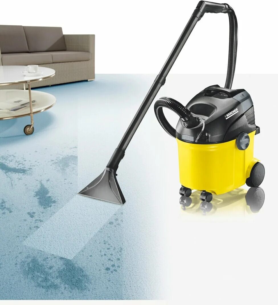 Моющие пылесосы одновременно пылесосят и моют. Пылесос Керхер се 5.100. Karcher se 5.100. Моющий пылесос Керхер 5.100. Пылесос моющий Karcher se5.100.