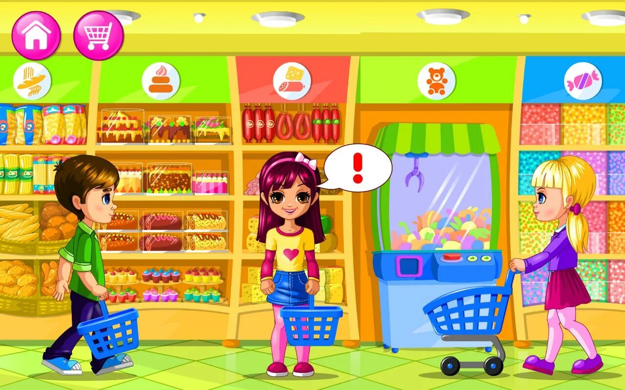 My shopping games. Игра "супермаркет". Игра продуктовый магазин. Supermarket игра для детей. Игра на компьютер супермаркет.