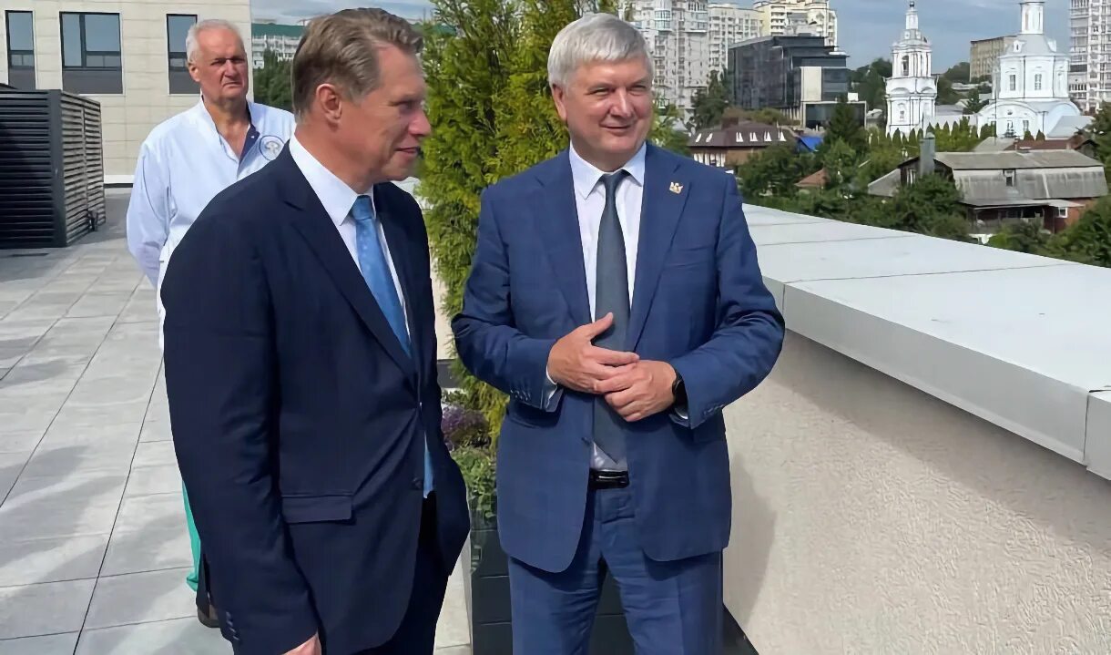Мурашко посетил. Мурашко посетил