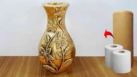 Сделать вазу дома