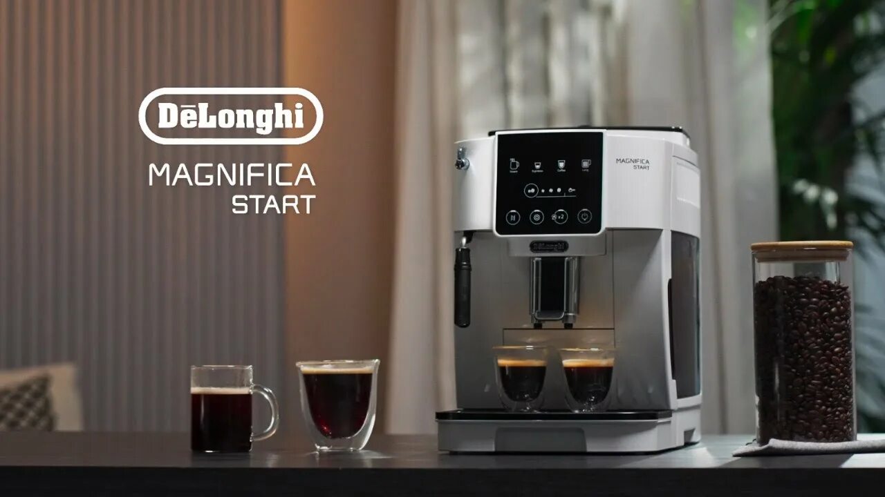 Кофемашина de'Longhi ECAM220.20.W. Кофемашина Delonghi magnifica start. Delonghi ECAM220.20.W magnifica start. Кофемашина отдельностоящая Delonghi ECAM 220.20 W magnifica start 350х220х420 мм.