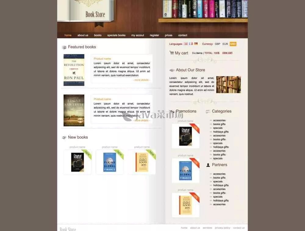 Ru library html. Шаблон книжного сайта. Макеты для сайта книжный магазин. Шаблон сайта библиотеки. Макет сайта библиотеки.