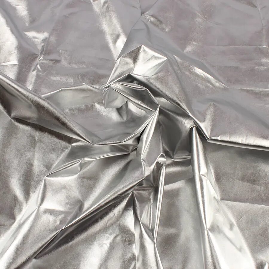 Вода металлический блеск. Металлик серебро курточная ткань. Тафта металлик серебро. Metallic фольгированная ткань. Полиэстер таффета Сильвер.