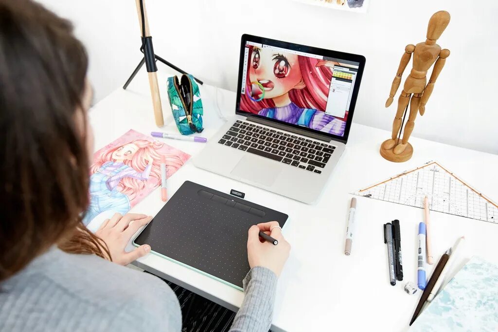 Графический планшет wacom intuos m bluetooth. Графический планшет wacom intuos draw pen small. графический планшет от эппл. wacom mock up. intuos apple.
