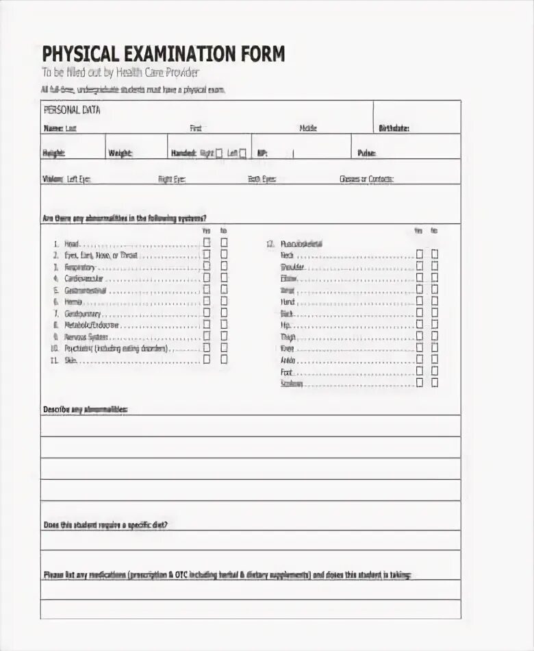 Physical form. Foreigner physical examination form. Liberian physical examination form. Бланк фитнес тестирования. Foreigner physical examination form China на русском.